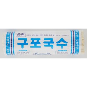 잉어표 구포국수 중면 3kg, 1개