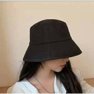 유어다인 데일리 여성 검정 벙거지 모자