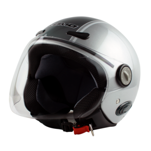 코모 오픈페이스 헬멧 610, L, 실버그레이