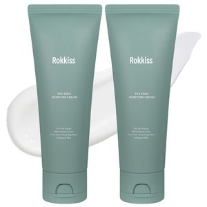 록키스 티트리 수분 크림, 100ml, 2개