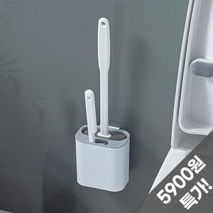 코코바이브 2in1 변기솔, 1개, 모던그레이