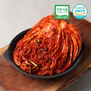 [입점특가] 100% 국산 전라도 포기배추김치, 3kg, 1개