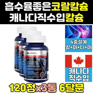 칼슘 칼맥디 칼맥 고칼슘 칼마그 이온 나노 칼마 3통 코랄 캐나다산 플러스디 비타민d 칼디 플러스 칼디엠 칼슝 칼슘제 프리미엄 캐나다 칼마비 골드 칼마그디 아연 고칼디 메가 정, 3개