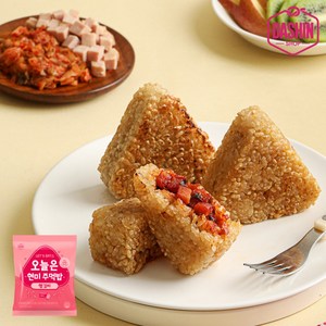 [다신샵] 오늘은현미주먹밥 햄김치 100g, 20개
