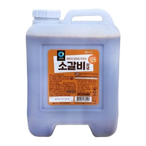 청정원 소갈비 양념, 10kg, 1개