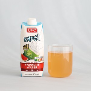 유에프씨 수박주스 코코넛워터 500ml 4개 (UFC watermelon coconut water)
