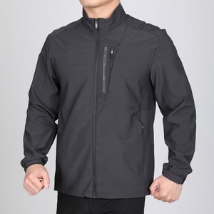 [이지바이] 배틀 등판메쉬 남성 멜란지 바람막이 자켓 빅사이즈 기본 아우터