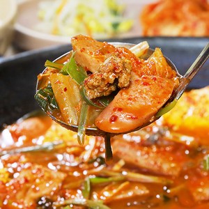 의정부 40년 전통 한양부대찌개 2인분 2팩, 2개, 1kg