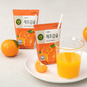 초록마을 제주감귤, 40개, 125ml