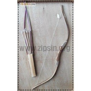 민속마당 대나무 활/국궁/어린이 활/활쏘기/민속 놀이(활+화살5개), 1개