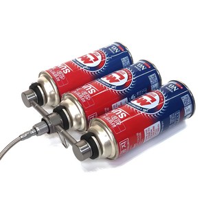 코야프 부탄가스 스테이션3구 가스 분배기, 1개, 실버