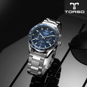 TORSO 토르소 T503M 카시오페아 멀티 다이아몬드 워치 남자 메탈 시계 (가죽 스트랩 증정)