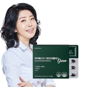 여에스더 그린 프로폴리스 브라질산 식약처인증, 60정, 1개