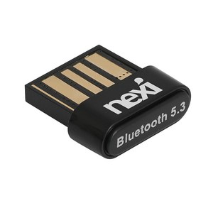 초미니 USB블루투스동글이 v5.3 멀티페어링 무선송신기 PC 노트북 오디오 컴퓨터 키보드 마우스 헤드폰연결, NX-BT53, 혼합색상