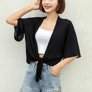 (2color) 쉬폰 에어컨 볼레로 가디건