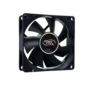 쿨링팬 DC12V 80MM 3핀 전원선 PC본체 케이스 쿨러 컴퓨터 데스크탑 교체용 튜닝 냉각 먼지 열 배출 휀, 1개