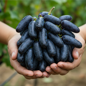 [극Brix] 초고당도 씨없는 가지포도 블랙사파이어포도, 1박스, 초고당도 500g