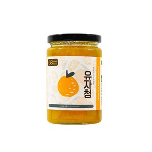 티바인 고흥 저당 알룰로스 수제 유자차 유자청, 450g, 1개, 1세트