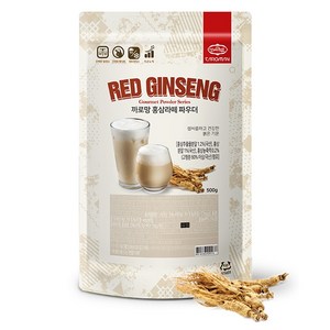 까로망 레드진 홍삼라떼 파우더 500g, 1개, 1개