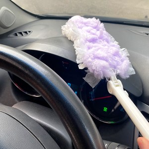 2단 초극세사 길이조절 먼지털이 차량용 미세먼지 정전기 청소포 롱 청소 용품 리필 20개입, 먼지털이 본품(봉) 1개 +리필 청소포 20개입, 1개