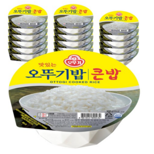 올따옴 오뚜기밥 맛있는 큰밥 300g 12입, 12개