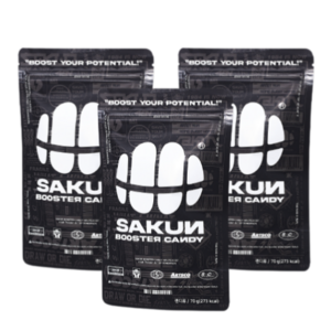 사쿤부스터캔디60 대용량간식 sakun 허브사탕 민트, 70g, 3개