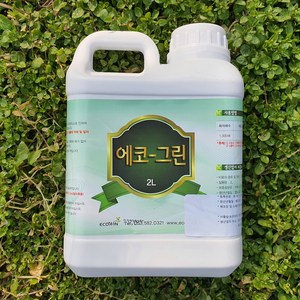 잡초 풀 제거 고농도 사용시 고사 사용법 필독 에코그린 2리터, 1개