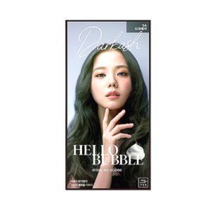 미쟝센 올뉴 헬로버블 염모제, 5A 다크애쉬, 3개