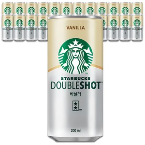 [오늘쇼핑]스타벅스 더블샷 바닐라 200ml, 30개