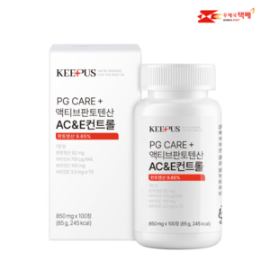 keepus 피지케어+ 액티브 판토텐산 아크네 컨트롤, 1개, 100정