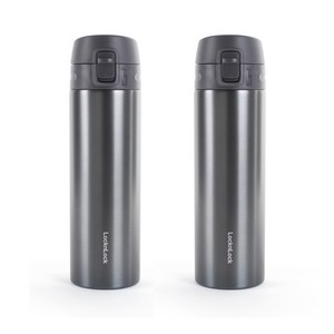 락앤락 페더라이트 텀블러 500ml 락앤락텀블러 락앤락 모노라이트텀블러 락앤락 웨이브텀블러 캠핑 보온병 물병 물통, 락앤락 페더라이트 텀블러 500ml 블루그린 2개