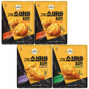고메 소바바치킨 소이허니 세트(순살2+윙+봉), 300g, 1세트