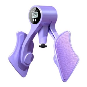 바이리모 스마트 카운팅 전신 홈트 허벅지 내전근 힙업 코어 운동기 괄약근 운동 기구, 퍼플