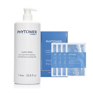피토메르 올레오 바디밀크 1Liter+피토메르 마스크팩 4장(1box), 1개, 1L