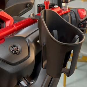 노마진 바이크 자전거 킥보드 컵홀더 물병 물통 다용도 거치대, 블랙