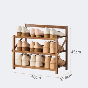 아로니안 아기신발장 유아 현관 신발정리대 슈즈렉, 3단, 메이플, 1개