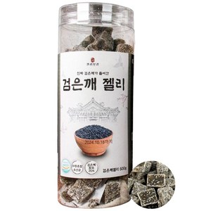 검은깨 듬뿍 건강젤리 어르신간식, 1개, 500g