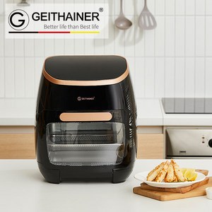가이타이너 리히트 그랜드 가정용 대용량 스텐 로티세리 오븐형 에어프라이어 12L GTKAF-2000 보이는 에어프라이기, 리히트 그랜드 에어프라이어 GTKAF-2000