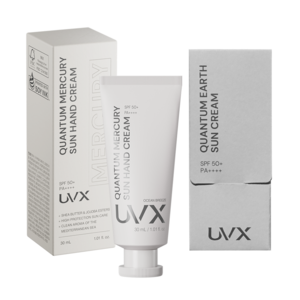 UVX 유브이엑스 퀀텀 머큐리 플루토 자외선차단 핸드 선크림 오션브리즈 30ml + 어스 무기자차 선크림 7days(1.5mlx7ea), 1개