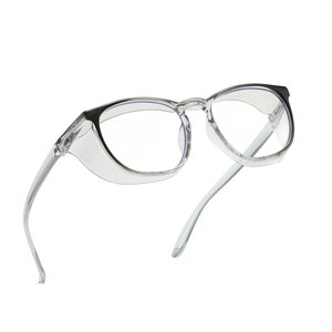 RAUOJOS 보안경 블루라이트 차단 안경 김서림방지 비말차단 변색렌즈 + 안경 케이스 세트 ROS - SG001