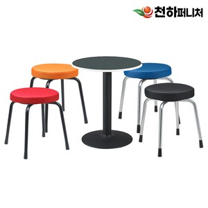 천하퍼니처 식탁의자 철제 카페 식당 업소용 인테리어 의자, 12칼라(일반), 실버스틸(그린), 1개
