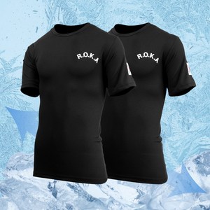 쿨 로카티 2P 반팔티 ROKA 육군 군인 학생 운동 헬스 쿨티셔츠