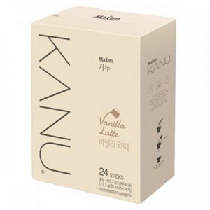 맥심 카누 바닐라 라떼 24Tx6개, 6개, 상세페이지 참조, 24개
