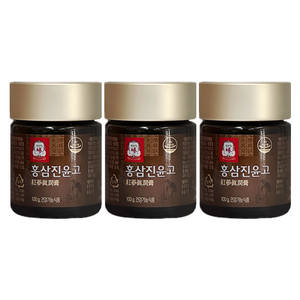 정관장 홍삼진윤고 선물세트 100g 3병 쇼핑백 포함, 3개
