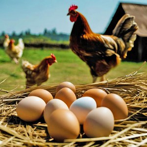 난각번호1번 자연방사 유정란 20구 계란 동물복지 달걀, 난각번호 1번 자연방사 유정란 20구, 1개