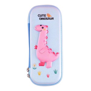 멜로우 EVA 입체 3D 필통 펜케이스 파우치, 1개, 다이노