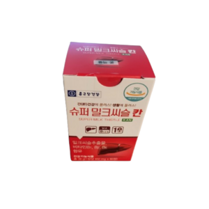 종근당건강 슈퍼 밀크씨슬 칸, 60정, 6개