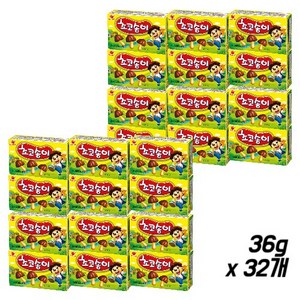 오리온 초코송이576g(36g X 16입) X 2팩, 576g, 2개