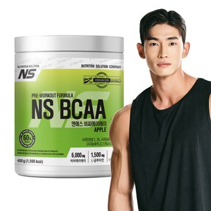 NS BCAA 아미노산 보충제 사과맛 400g, 1개