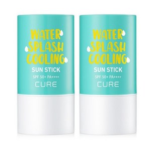 김정문알로에 큐어 쿨링 선스틱 SPF50+ PA++++ 23g x 2p + 체험키트, 1세트